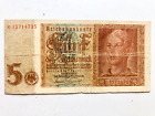 1942 Germany Aryan teen 5 Reichsmark 5 mark  banknote 8 digit R 13714705