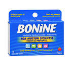 Bonine Motion Sickness Tabletki do żucia Smak malinowy 16 tabletek