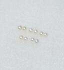 WHOLESALE 5 PR 925 SOLID STERLING SILVER FRESHWATER PEARL STUD EARRING LOT O B