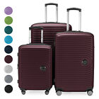 WALIZKA GŁÓWNA - Środkowa - Zestaw 3 walizek Walizka podróżna Wózek Bagaż, S, M i L