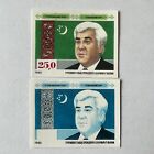 BŁĄD 1992 STEMPEL IMPERF TURKMENISTAN #8 BRAKUJĄCE KOLORY I WARTOŚĆ