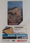   Scheda telefonica usata linee d' Italia Sardegna Capocaccia Alghero come  foto