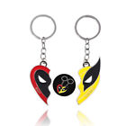 Nowe breloki Deadpool Wolverine 3 Best Friends Charm serca BFF Prezenty Brelok