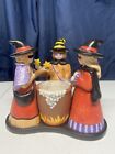 Yankee Candle Halloween Circle of 3 Witches Kocioł Gwiazda Uchwyt na piwo RZADKI