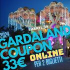 Buono Sconto Coupon Online 41% Gardaland Park 33€ Per 2 Biglietti 31/12/24