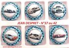 Série de 6 Capsules de champagne Jean DESPRET N°37 au 42 (Le Mans)