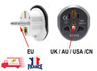 Adaptateur Secteur Voyage Prise AU US UK CN Vers EU Universel Europe France 16A