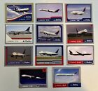 2003 Delta Airlines  Aircraft Pilot Trading Cards Complete Set Cards #1-11