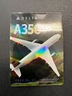 Delta Airlines Collectible Trading Card (pilot card) Airbus A350-900 No.60 New