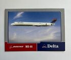 Delta Air Lines Trading Cards 5 Card Set -  1, 11, 13, 15, 19 - Connection #4