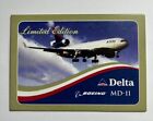 2003 Delta Air Lines Boeing MD-11 Aircraft Pilot Trading Card #1