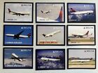 2010 Delta Airlines Trading Cards 9 Card Set - 22,23V,24,25,26,27,28,29,30