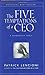 The Five Temptations of a CEO by Patrick Lencioni