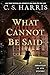 What Cannot Be Said (Sebastian St. Cyr, #19)