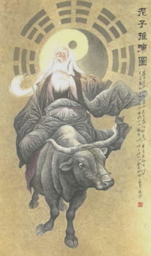 Laozi on Ox