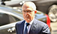 Former prime minister Malcolm Turnbull