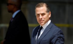 FILE PHOTO: U.S. President Biden's son Hunter to face tax charges in federal court<br>FILE PHOTO: Hunter Biden, son of U.S. President Joe Biden, departs federal court after a plea hearing on two misdemeanor charges of willfully failing to pay income taxes in Wilmington, Delaware, U.S. July 26, 2023. REUTERS/Jonathan Ernst/File Photo