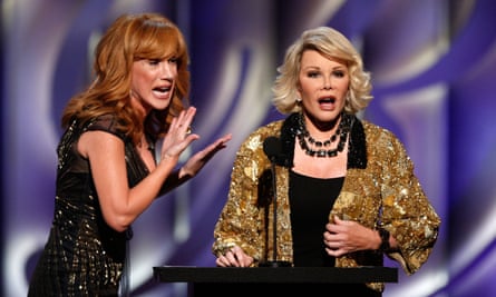 Kathy Griffin with Joan Rivers