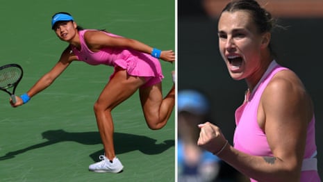 Highlights: Emma Raducanu knocked out of Indian Wells by Aryna Sabalenka in straight sets – video