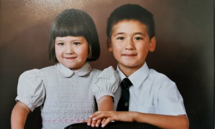 Jen McPherson with her brother, Ian.