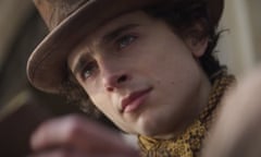 Timothée Chalamet in Wonka.