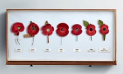 Poppies over the years from The Royal British Legion.