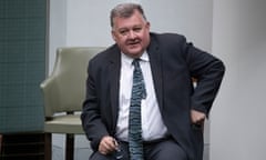 The member for Hughes Craig Kelly before question time in the house of representatives, Parliament House, Canberra this afternoon. Wednesday 3rd February 2021. Photograph by Mike Bowers. Guardian Australia.