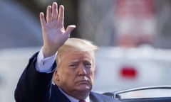 Donald Trump Attends Church Services On St. Patrick’s Day In Washington<br>US President Donald J. Trump gestures after attending services at St. John’s Episcopal Church on St. Patrick’s Day in Washington, DC on March 17, 2019. Photo by Erik S. Lesser/UPIPHOTOGRAPH BY UPI / Barcroft Images