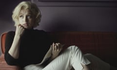 This image released by Netflix shows Ana de Armas as Marilyn Monroe in a scene from Blonde.&nbsp;(Netflix via AP)