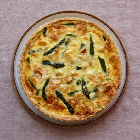 Margot Henderson’s asparagus tart.