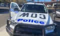 Cowra and Chifley district police car