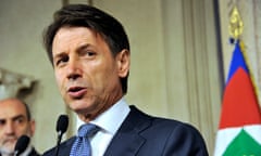 Italian Prime Minister Giuseppe Conte press conference, Quirinale Palace, Rome, Italy - 23 May 2018<br>Mandatory Credit: Photo by Camilla Morandi/REX/Shutterstock (9692081f) The new Italian Prime Minister Giuseppe Conte attends a press conference Italian Prime Minister Giuseppe Conte press conference, Quirinale Palace, Rome, Italy - 23 May 2018