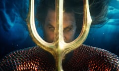 Jason Momoa as Aquaman in Aquaman and the Lost Kingdom.