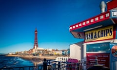 a Fish and Chips restaurant in Blackpool