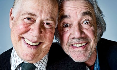 Clive Swift, left, as Roy and Roger Lloyd Pack as Tom in The Old Guys, 2010.