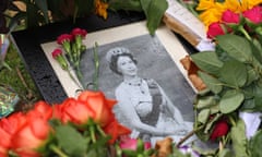 The Nation Mourns The Death Of Queen Elizabeth II - Tuesday<br>LONDON, ENGLAND - SEPTEMBER 13: Floral tributes left in memory of Queen Elizabeth II in Green Park on September 13, 2022 in London, United Kingdom. Elizabeth Alexandra Mary Windsor was born in Bruton Street, Mayfair, London on 21 April 1926. She married Prince Philip in 1947 and acceded to the throne of the United Kingdom and Commonwealth on 6 February 1952 after the death of her Father, King George VI. Queen Elizabeth II died at Balmoral Castle in Scotland on September 8, 2022, and is succeeded by her eldest son, King Charles III. (Photo by Chris Jackson/Getty Images)