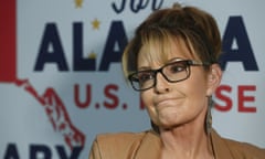 U.S. House candidate Sarah Palin speaks to the media at her campaign headquarters in South Anchorage, Alaska, after the rank choice ballots were counted on Aug. 31, 2022. Alaska’s races will unfold in the overhauled ranked-choice system. The system had its inaugural election this summer when Democrat Mary Peltola made history by becoming the first Alaska Native to serve in the House and the first woman to win Alaska's sole congressional seat.