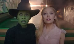 Cynthia Erivo and Ariana Grande in Wicked.