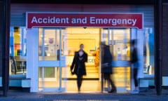 Accident and Emergency department at University Hospital of North Tees, Stockton on Tees