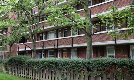 Social housing in Wapping, east London