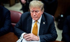 Former U.S. President Trump's criminal trial on charges of falsifying business records continues in New York<br>Former U.S. President Donald Trump sits at the defense table as he arrives for his criminal trial at the Manhattan Criminal Court in New York, NY on Wednesday, May 29, 2024. Trump was charged with 34 counts of falsifying business records last year, which prosecutors say was an effort to hide a potential sex scandal, both before and after the 2016 presidential election. Trump is the first former U.S. president to face trial on criminal charges. (Photo by Jabin Botsford/The Washington Post) Jabin Botsford/Pool via REUTERS TPX IMAGES OF THE DAY