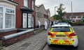 Forensics officers enter property