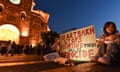 Armenians protest in the capital against their government's handling of Azerbaijan’s offensive in Nagorno-Karabakh.