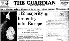 Front page 28 October 1971