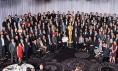 88th Oscars Nominees Luncheon<br>epa05151185 A handout image provided by the Academy of Motion Picture Arts and Sciences on 09 February 2016 shows the nominees posing during the 88th Oscars Nominees Luncheon at the Beverly Hilton, Beverly Hills, California, USA, 08 February 2016. The Academy Awards 2016 will air on 28 February on ABC.  EPA/IMAGE GROUP LA / A.M.P.A.S. MANDATORY CREDIT IMAGE GROUP LA / A.M.P.A.S.; ONE TIME USE ONLY; MAY ONLY BE REPRODUCED IN CONNECTION WITH THE EVENT HANDOUT EDITORIAL USE ONLY/NO SALES/NO ARCHIVES