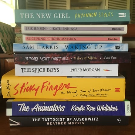 Jenny Valentish’s summer reading stack for 2017/2018 Summer Reading