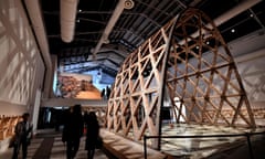 A picture shows the "bricks work" realized in Paraguay by architect Solano Benitez and presented on May 25, 2016 during the opening of the 15th International Architecture Exhibition in Venice. The Biennale, entitled "Reporting from the front", curated by Chilean Alejandro Aravena will be open to the public from May 28 through November 27, 2016. / AFP PHOTO / VINCENZO PINTOVINCENZO PINTO/AFP/Getty Images