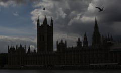 Parliament Begins 5-Week Shutdown<br>LONDON, ENGLAND - SEPTEMBER 10: The Houses of Parliament is silhouetted against the sky on September 10, 2019 in London, England. British Prime Minister Boris Johnson's vote to call an early election in October was defeated in the House of Commons for a second time yesterday. Parliament has officially been suspended for five weeks as from today. (Photo by Dan Kitwood/Getty Images)