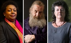 Malorie Blackman, Alan Moore and Carol Ann Duffy