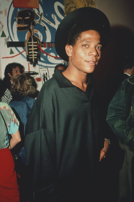 Jean-Michel Basquiat circa 1985.